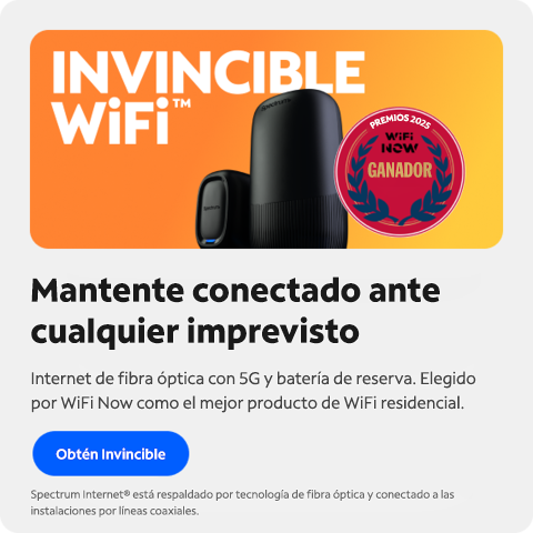 Invincible WiFi de Spectrum
