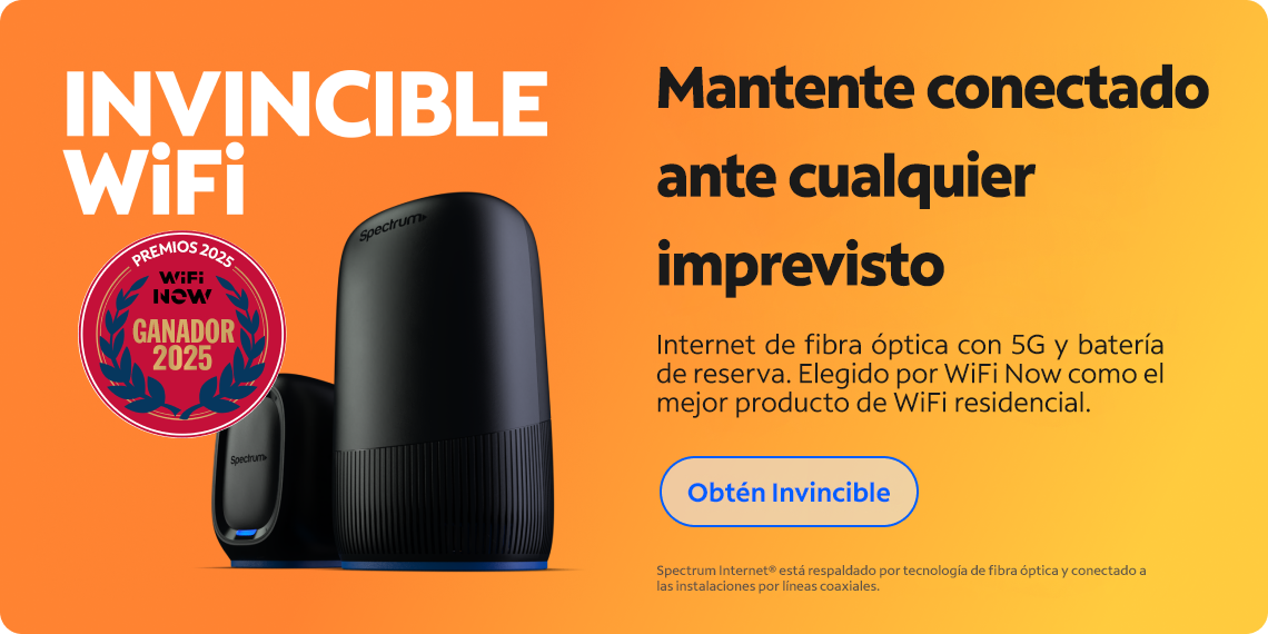 Invincible WiFi de Spectrum