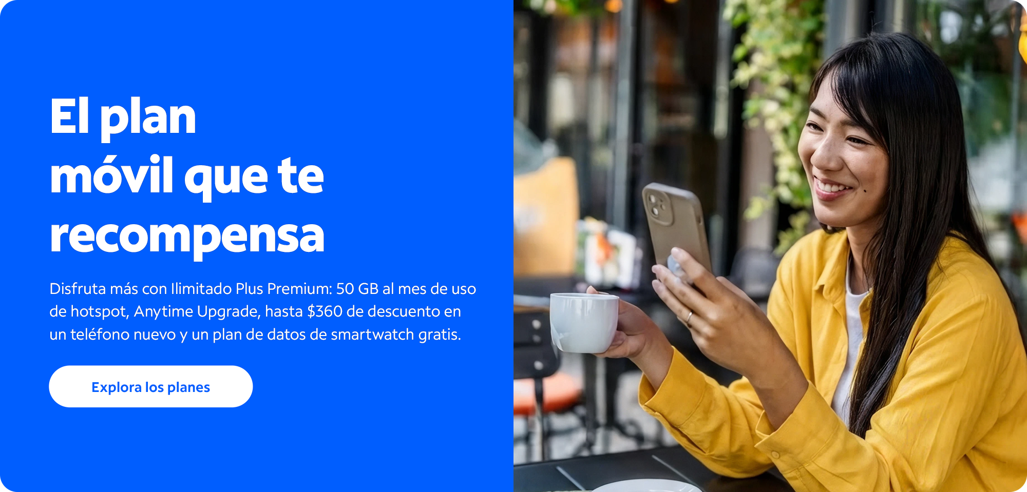 banner for UPP mobile plan on store pages