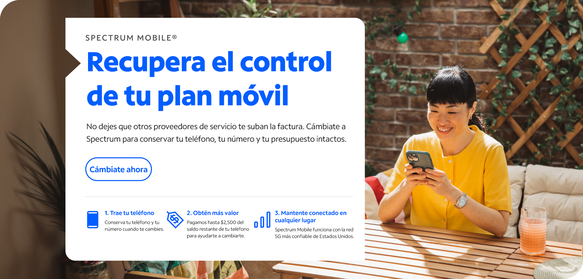 A/B test banner for tmo migration; https://www.spectrum.com/mobile/plans
